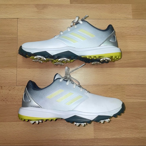 Adidas Other - Adidas ZG21 Junior Golf Shoes White/Grey Size 6